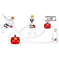 First-Aid Bag Cma İlk Yardım Çantası Büyük Boy high risk red