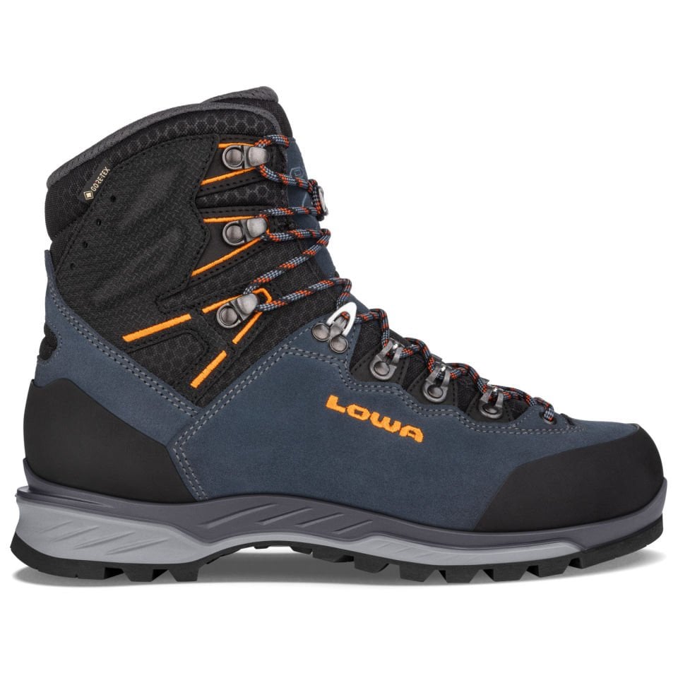 Lowa TICAM EVO GTX  MID Gore-Tex Trekking Botu STEELBLUE / ORANGE