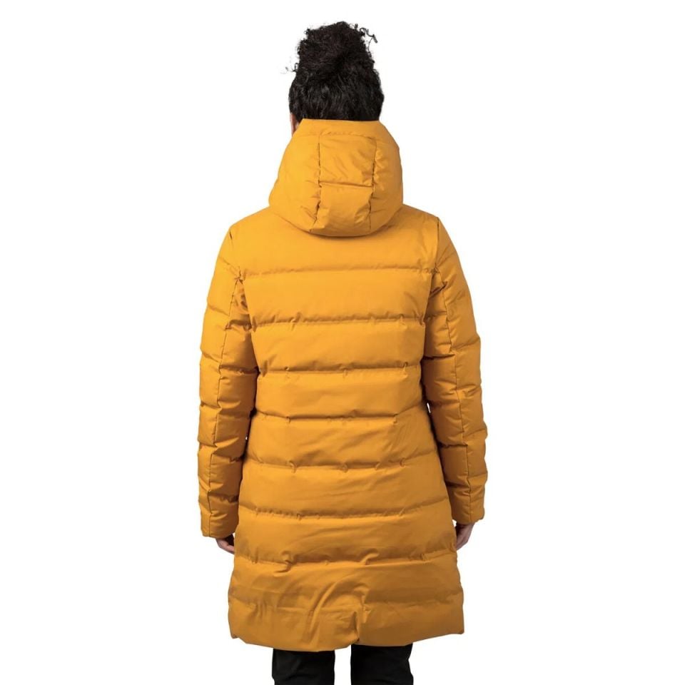 Hannah Gaia Kadın Outdoor Mont goldenyellow