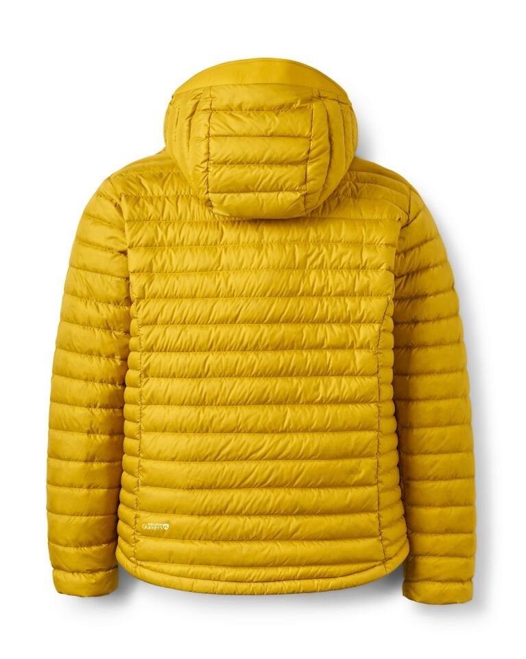 RAB MICROLIGHT ALPINE HOODY 700FP Kaztüyü Mont DARK POLLEN
