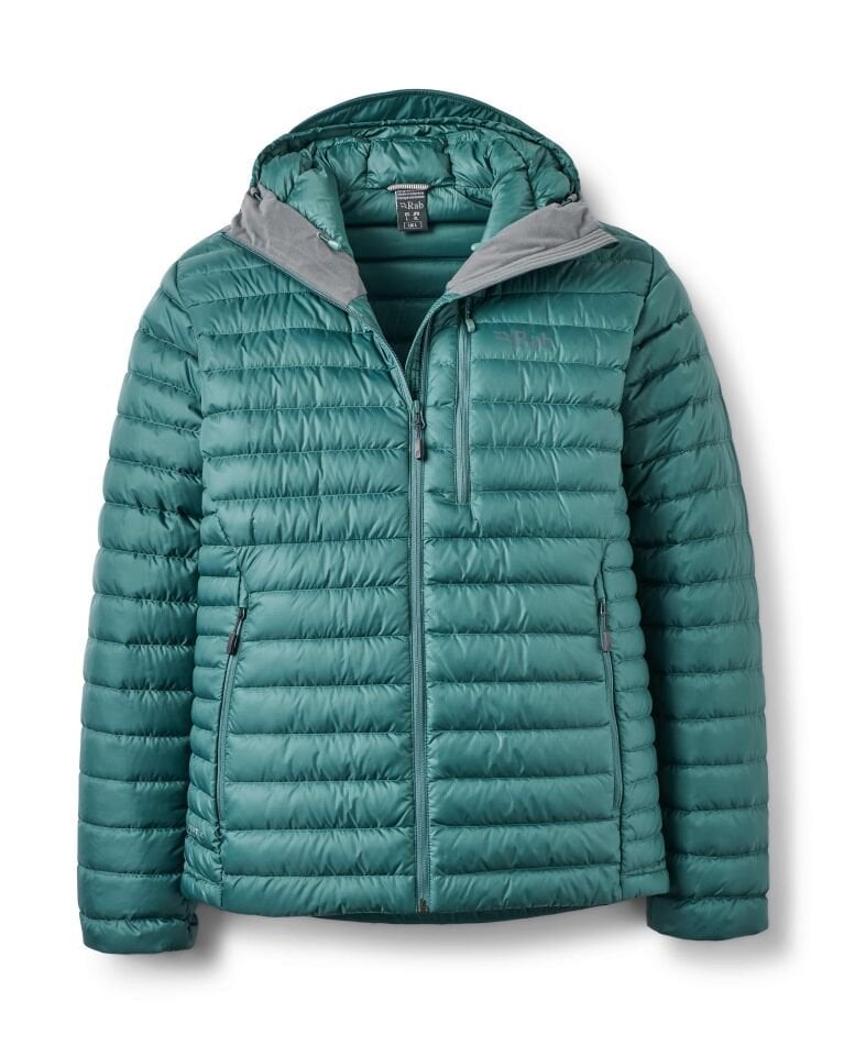 RAB MICROLIGHT ALPINE HOODY 700FP Kaztüyü Mont SAGE