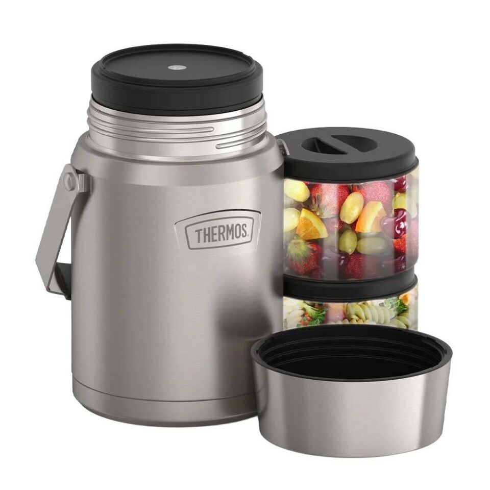 Thermos Icon IS303 1,4L Mega İki Katlı Yemek Termosu 023126