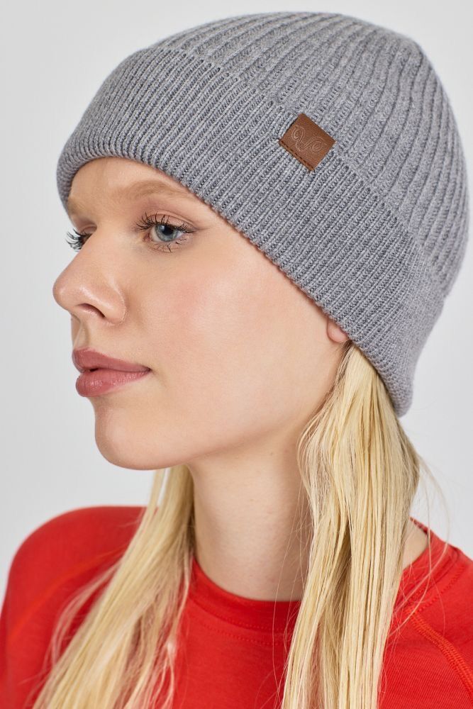 Woolona ICEWALL 00% Merinos Yün Termal Kalın Bere