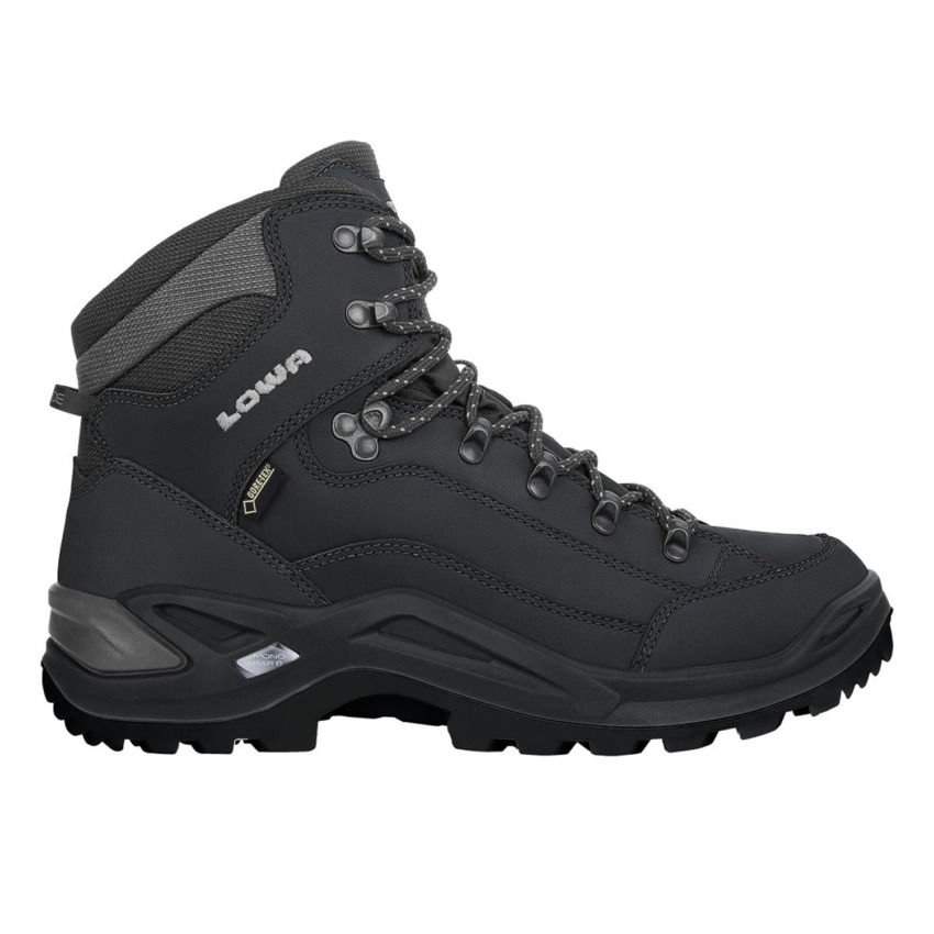 Lowa RENEGADE GTX  MID UNİSEX Gore-Tex Trekking Botu BLACK.0998