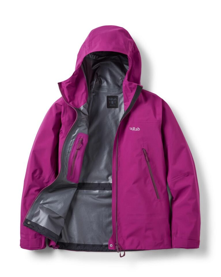 RAB KANGRI Gore-Tex KADIN Teknik Ceket PLUM