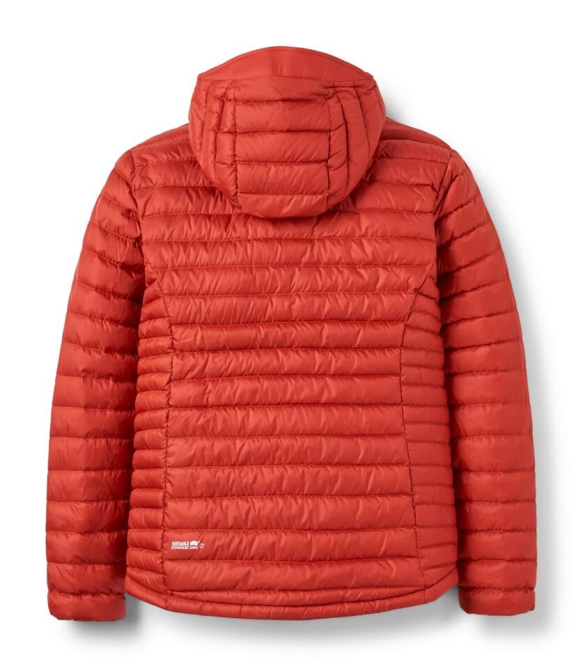 RAB MICROLIGHT ALPINE HOODY 700FP Kaztüyü Mont TUSCAN RED