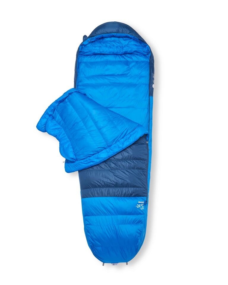 RAB ASCENT -24C Kaztüyü Uyku Tulumu  TEMPEST BLUE