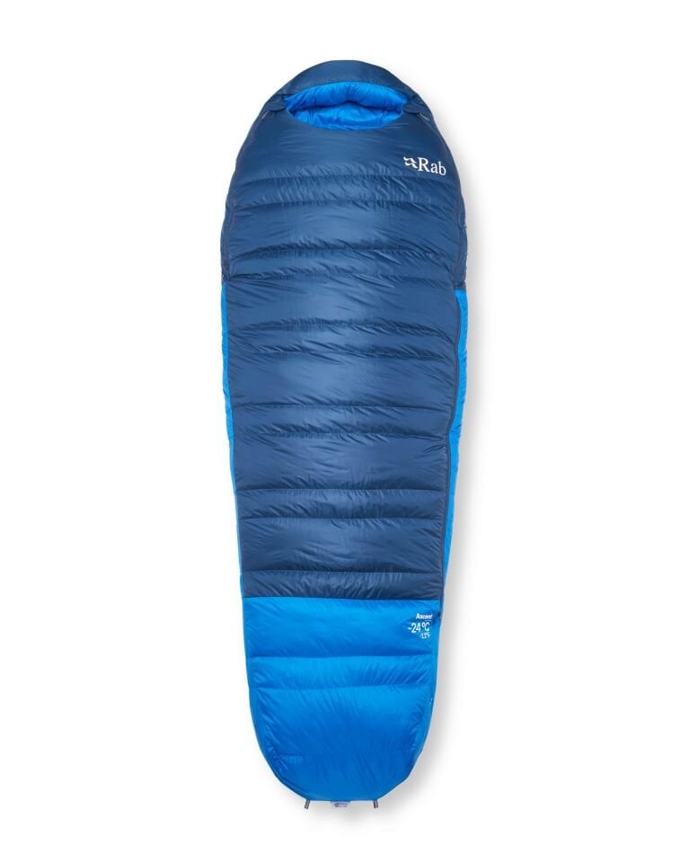 RAB ASCENT -24C Kaztüyü Uyku Tulumu  TEMPEST BLUE