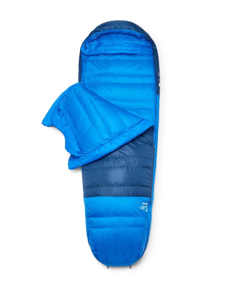 RAB ASCENT -18C Kaztüyü Uyku Tulumu  TEMPEST BLUE