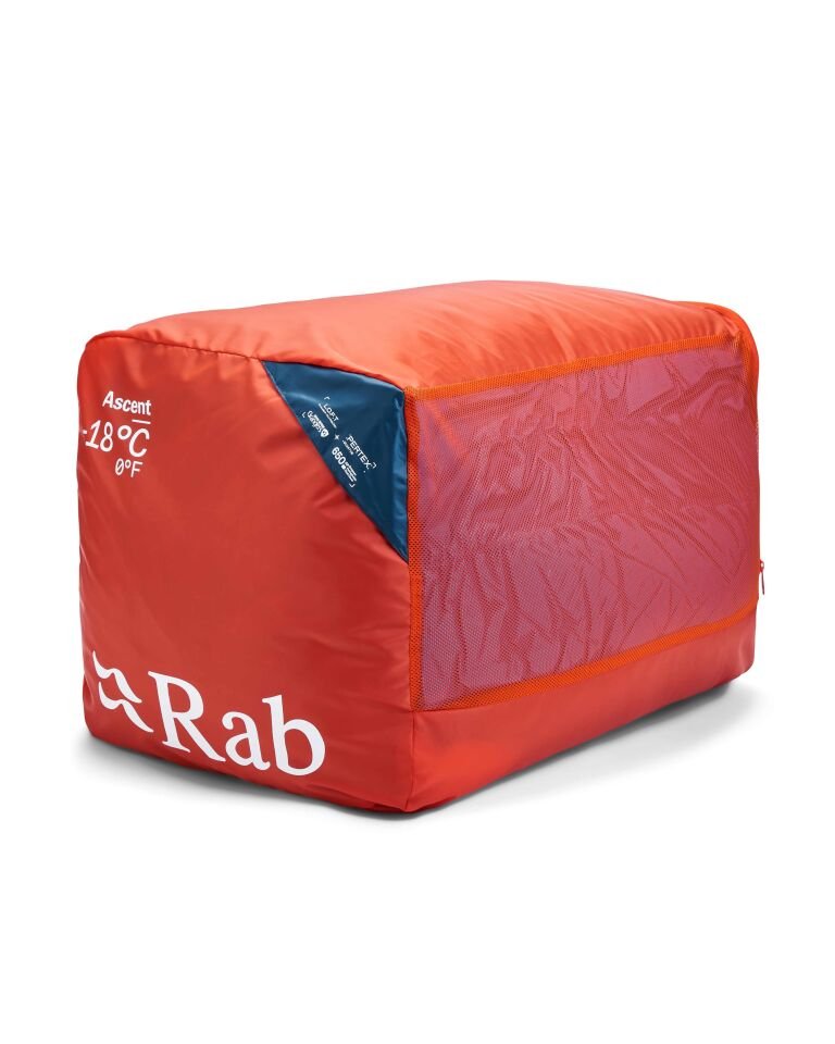 RAB ASCENT -18C Kaztüyü Uyku Tulumu  TEMPEST BLUE