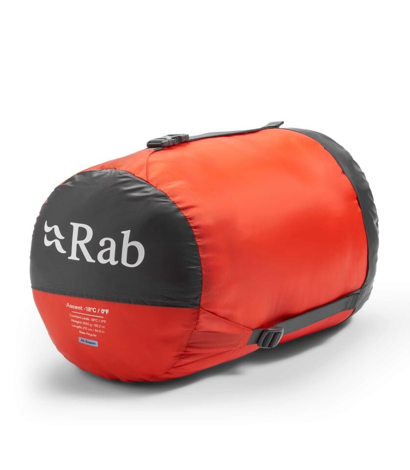RAB ASCENT -18C Kaztüyü Uyku Tulumu  TEMPEST BLUE