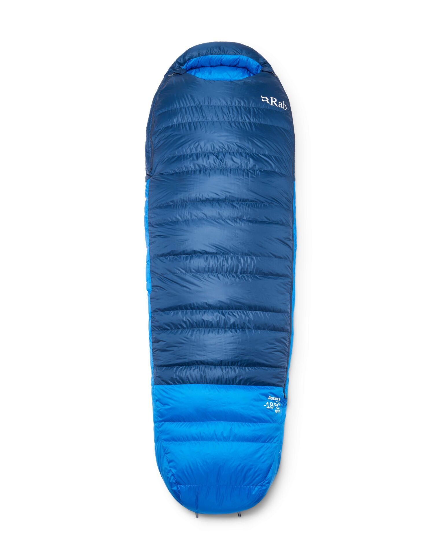 RAB ASCENT -18C Kaztüyü Uyku Tulumu  TEMPEST BLUE