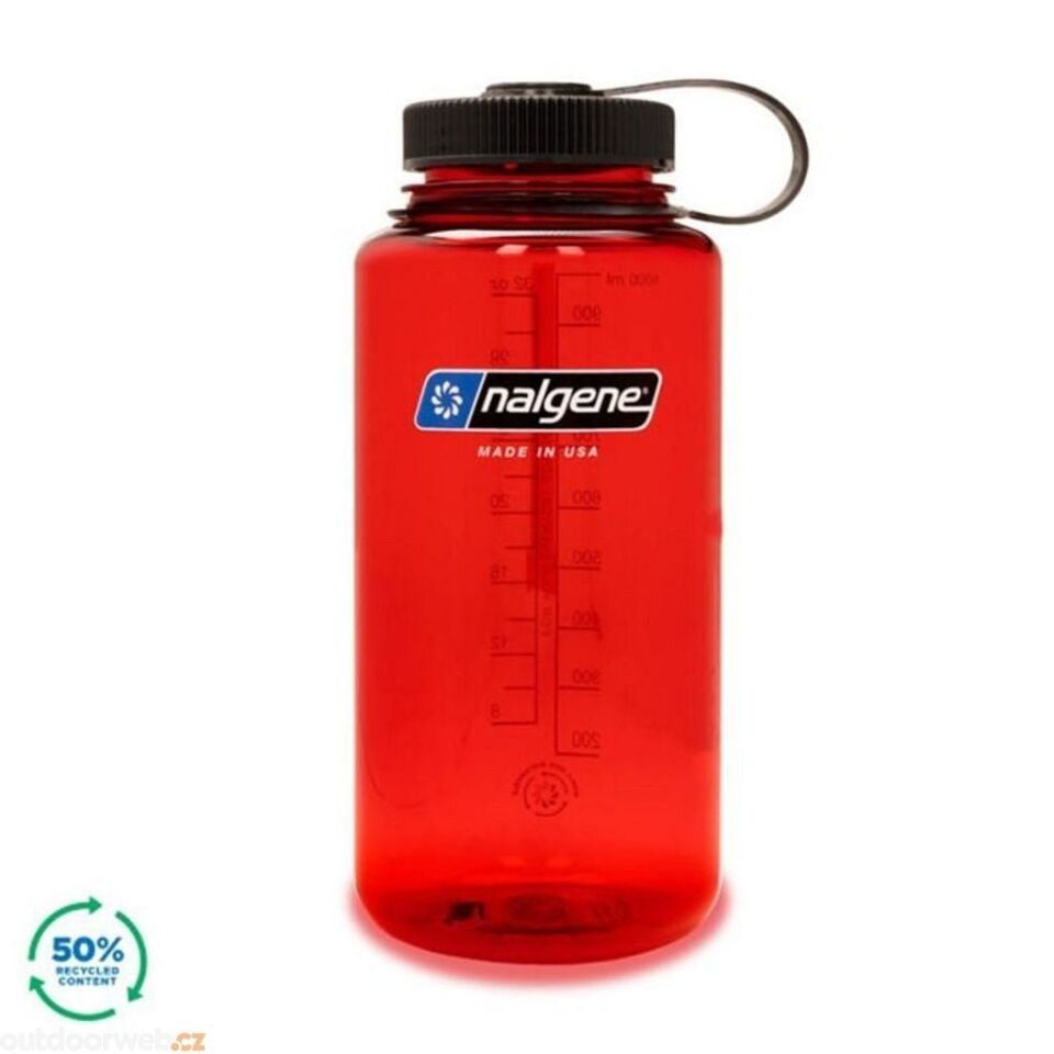 Nalgene 32oz WM Red Sustain