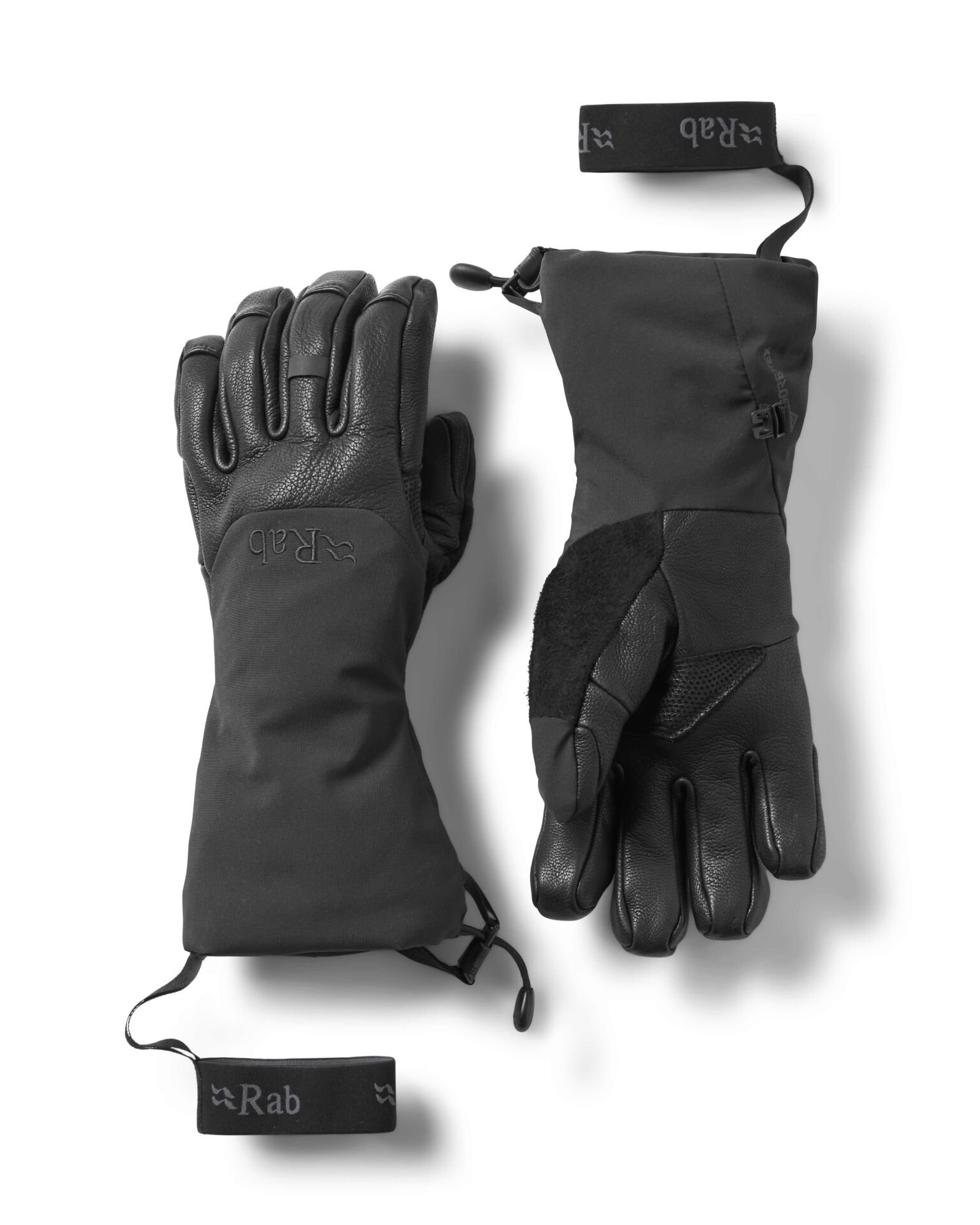 RAB GUIDE GAUNTLETS Gore Tex Kadın Eldiven BLACK