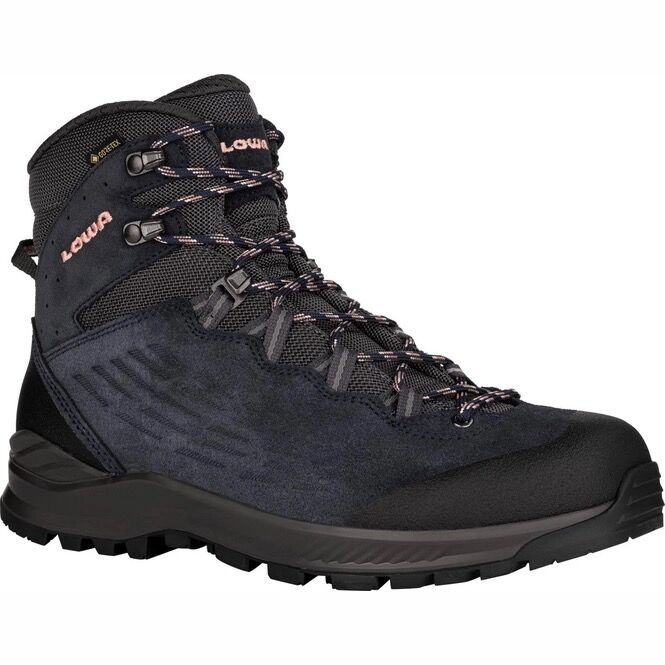 Lowa EXPLORER II GTX  MID Gore-Tex Kadın Trekking Botu NAVY/ROSE