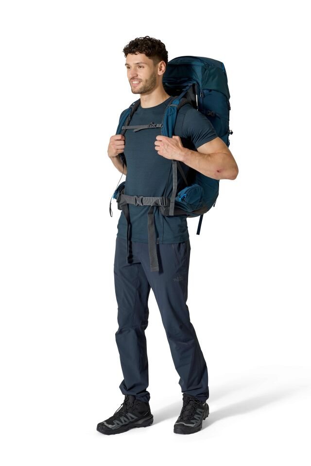 RAB EXION 65 Dağcılık ve Kamp Çantası (M-L) TEMPEST BLUE