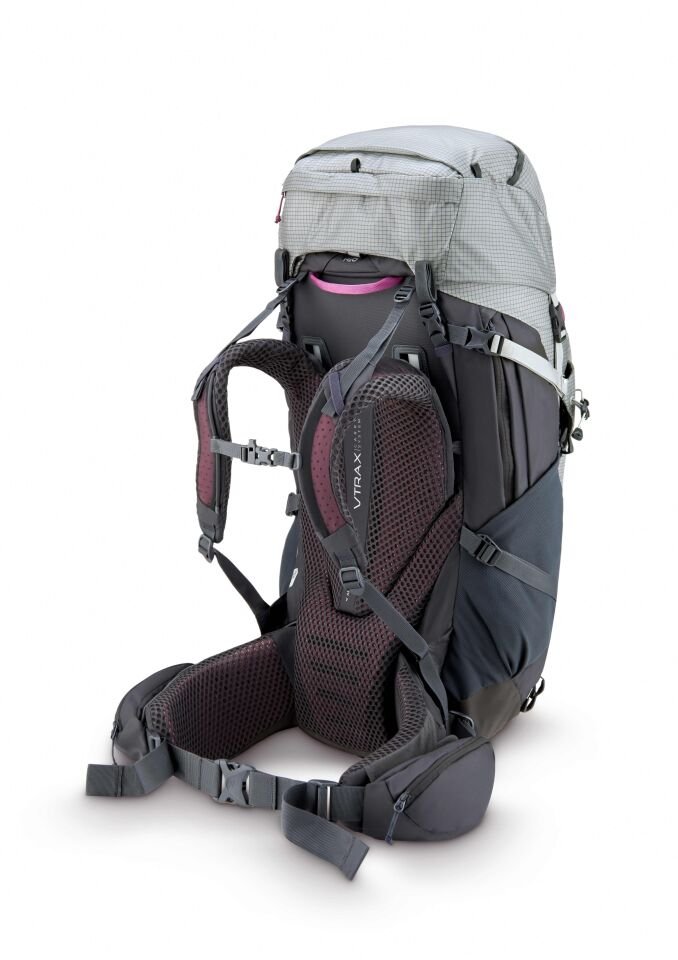 RAB HYPERON 65 L Kadın Dağcılık ve Kamp Çantası  DARK PEWTER/ANTHRACITE