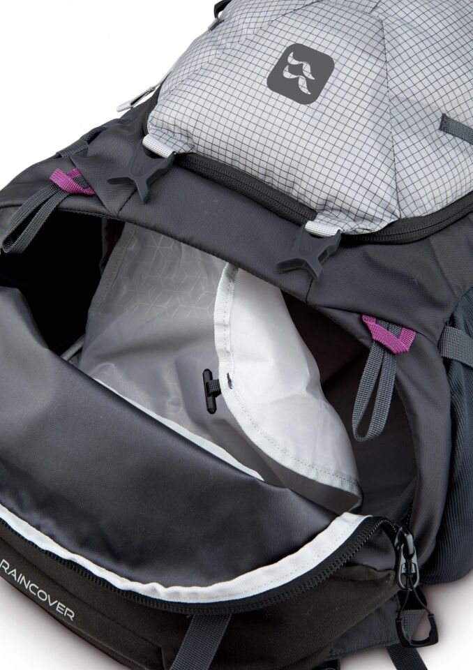RAB HYPERON 65 L Kadın Dağcılık ve Kamp Çantası  DARK PEWTER/ANTHRACITE