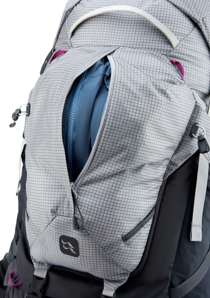 RAB HYPERON 65 L Kadın Dağcılık ve Kamp Çantası  DARK PEWTER/ANTHRACITE