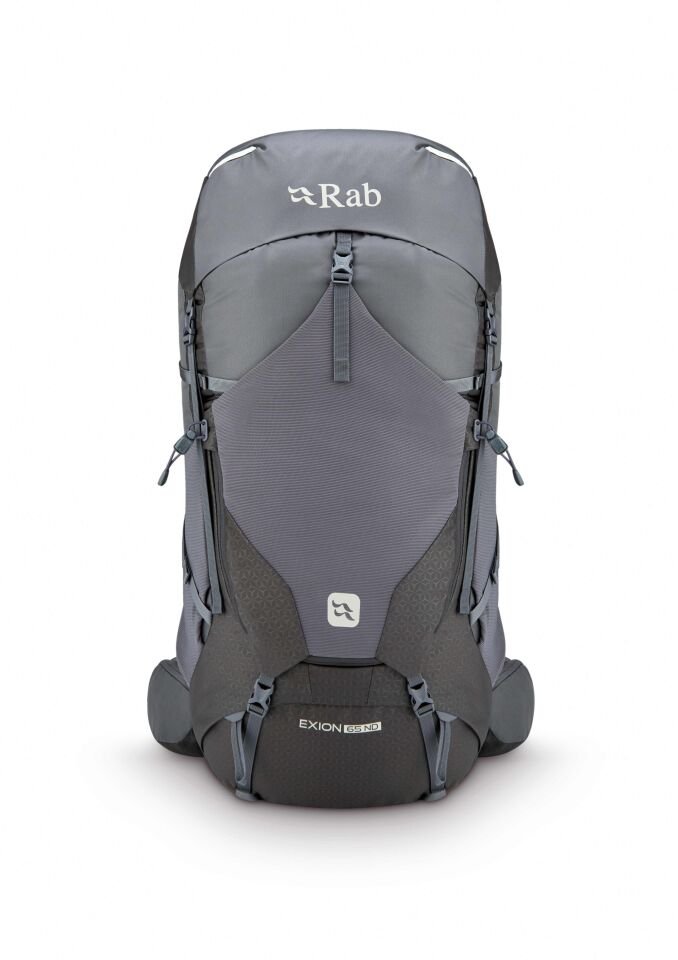 RAB EXION ND65 Kadın Dağcılık ve Kamp Çantası ANTHRACITE/GRAPHENE