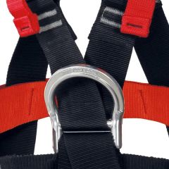 Tarzan Economic Full Body Harness Black-Red