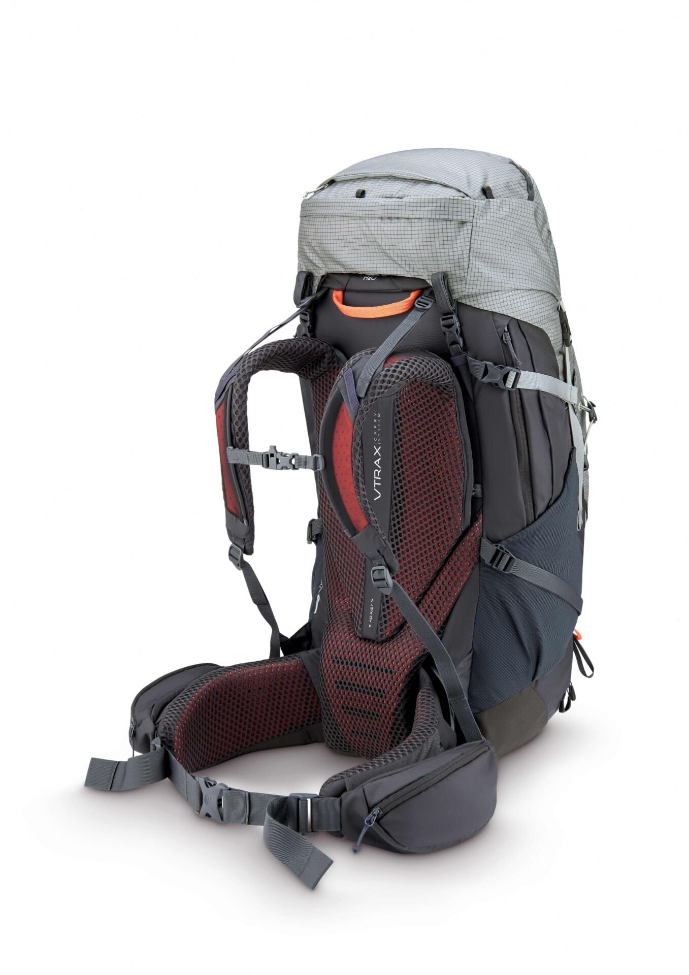 RAB HYPERON 65 L Dağcılık ve Kamp Çantası (M-L) DARK PEWTER/ANTHRACITE