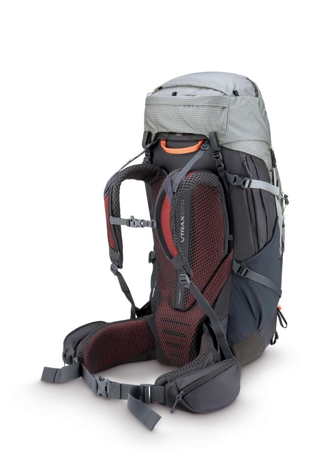RAB HYPERON 65 L Dağcılık ve Kamp Çantası (M-L) DARK PEWTER/ANTHRACITE