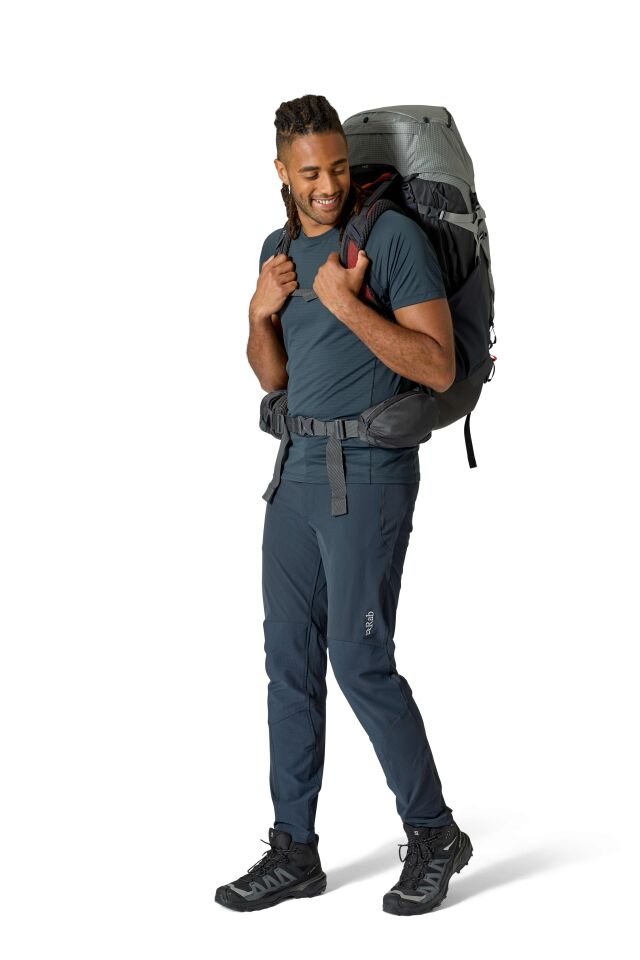 RAB HYPERON 65 L Dağcılık ve Kamp Çantası (M-L) DARK PEWTER/ANTHRACITE