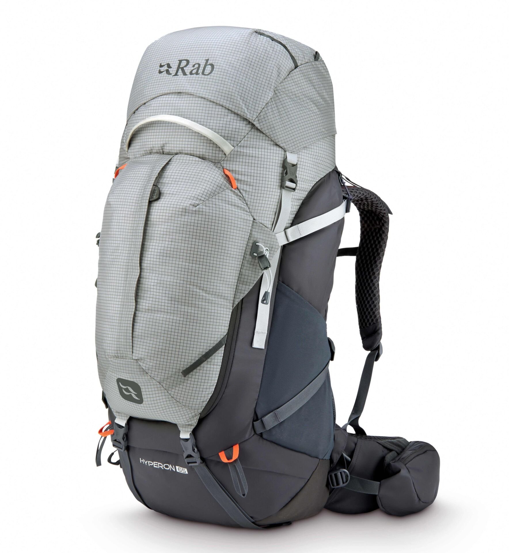 RAB HYPERON 65 L Dağcılık ve Kamp Çantası (M-L) DARK PEWTER/ANTHRACITE