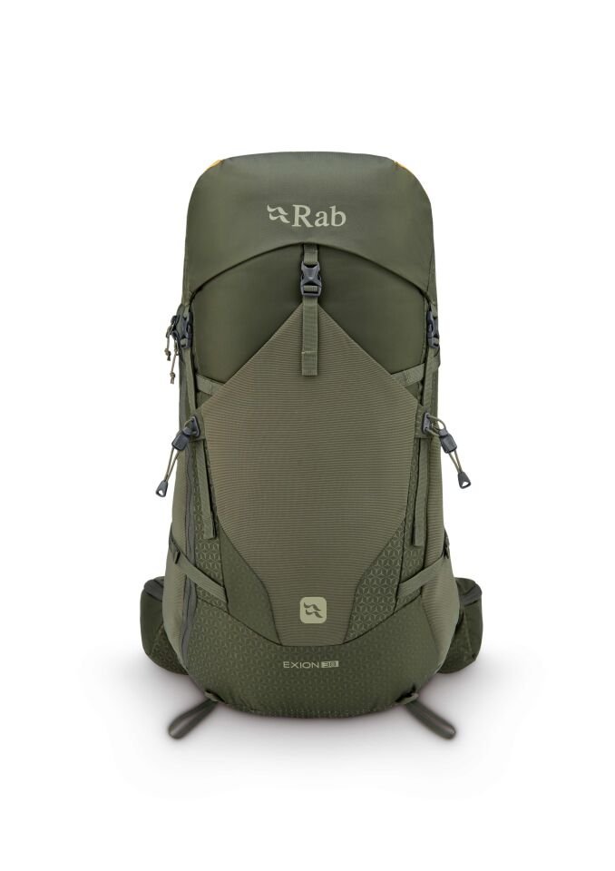 RAB EXION 38 Dağcılık ve Kamp Çantası (M-L)  ANTHRACITE/GRAPHENE
