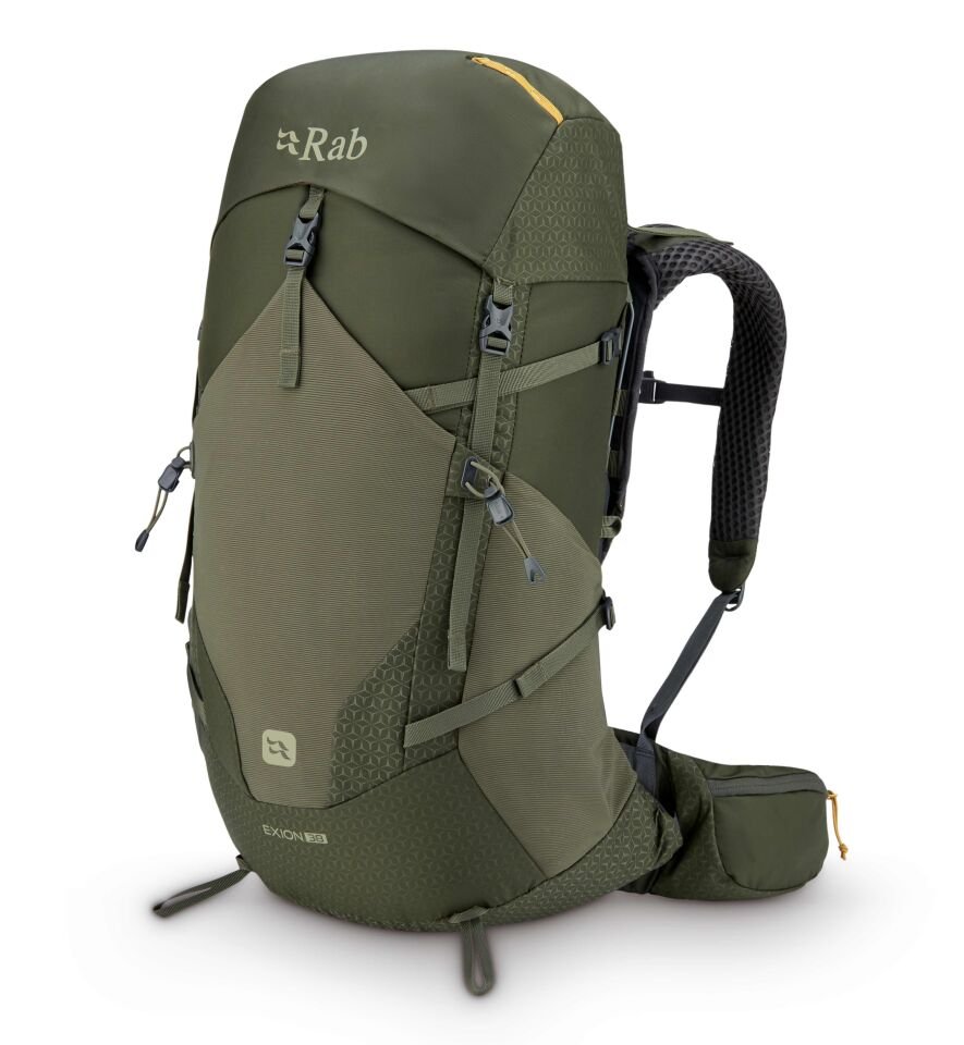 RAB EXION 38 Dağcılık ve Kamp Çantası (M-L)  ANTHRACITE/GRAPHENE