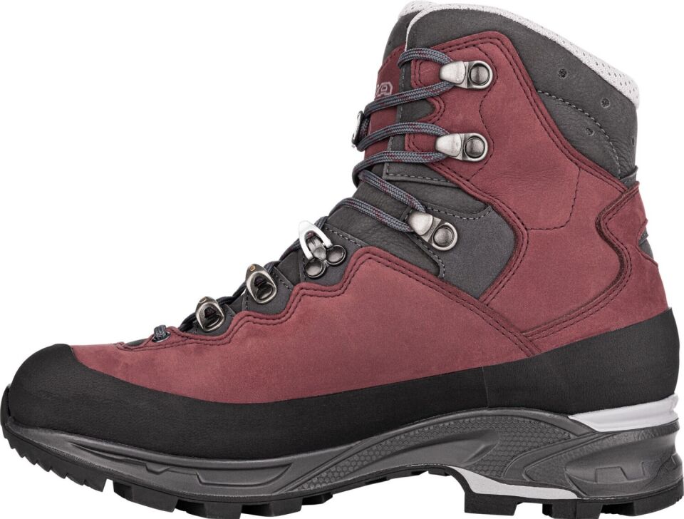 Lowa LAVENA II GTX  MID Gore-Tex Kadın Trekking Botu BORDEAUX/GREY