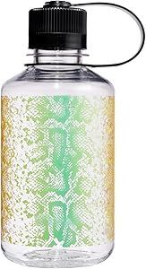 Nalgene 16oz NM Clear Rainbow Snake