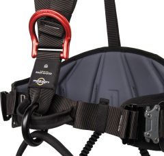Roof Master Full Body Harness Endüstriyel Black-Red