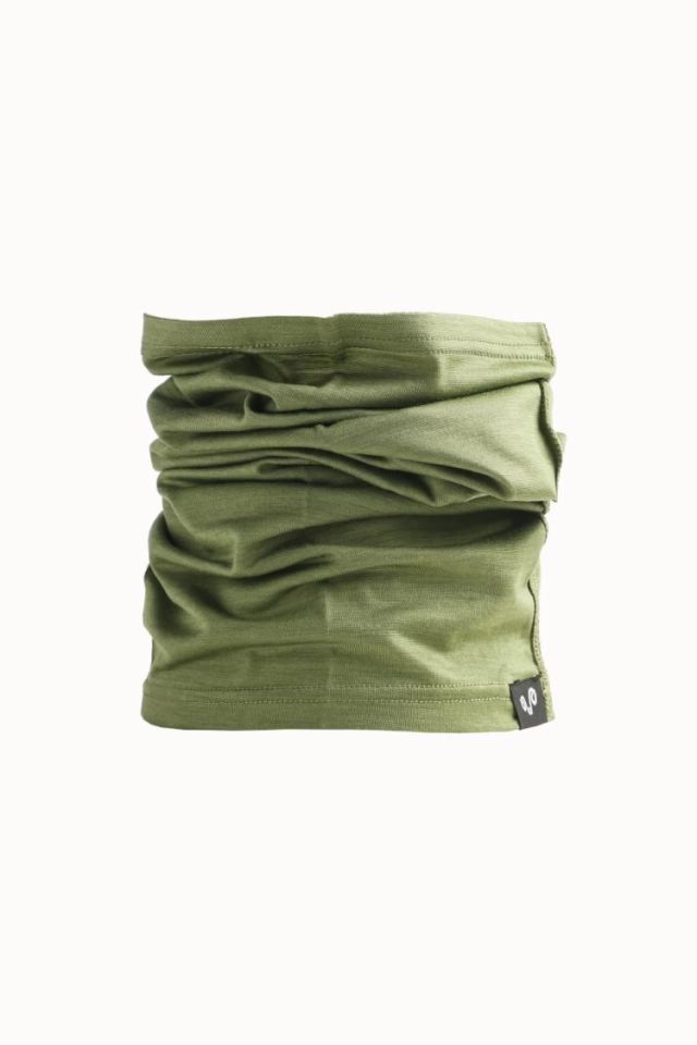 Woolona 100% Merinos Yün BOYUNLUK Olive