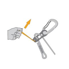 FOOTER XP Perlon Merdiven Foot Loop Black-Red