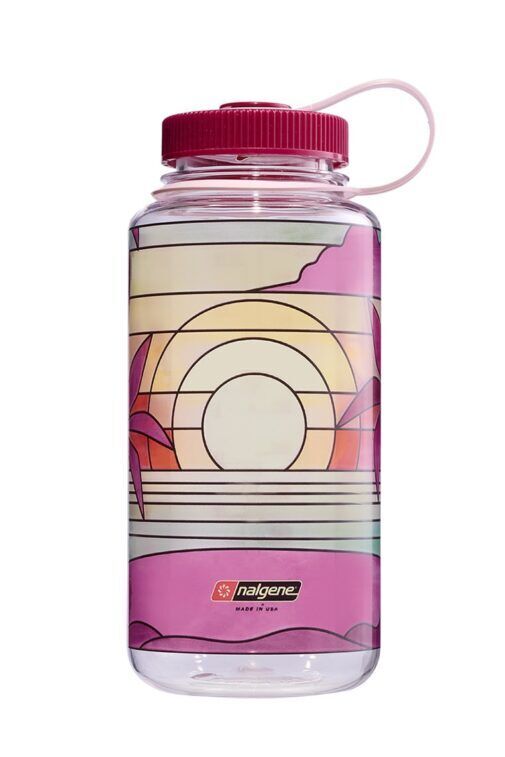 Nalgene 32oz WM Clear Stained Glass Sunset