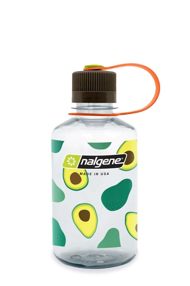 Nalgene 16oz NM Clear w/Avocados print