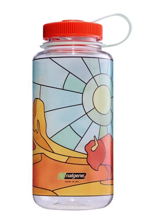 Nalgene 32oz WM Clear Stained Glass Desert