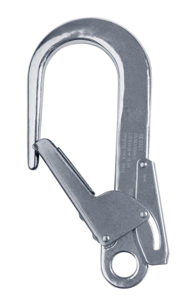 Big Connector Large double lock. snap hook polished Metalic