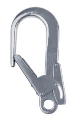 Big Connector Large double lock. snap hook polished Metalic