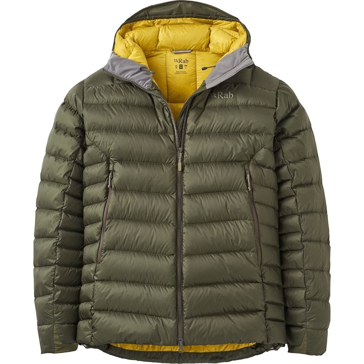 RAB ELECTRON PRO HOODY 800FP Kaztüyü Mont ARMY