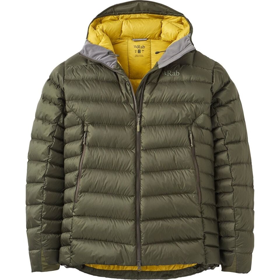 RAB ELECTRON PRO HOODY 800FP Kaztüyü Mont ARMY