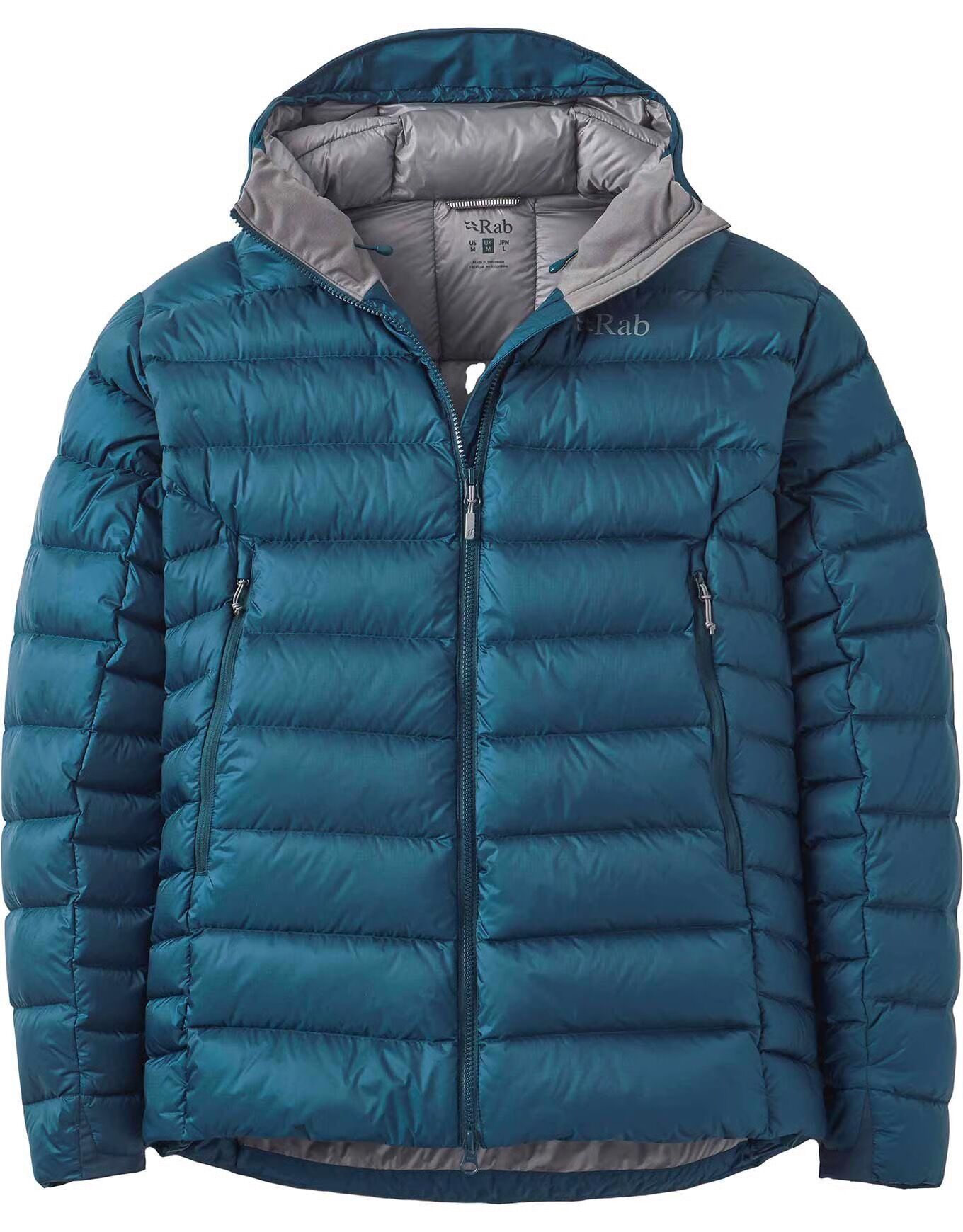 RAB ELECTRON PRO HOODY 800FP Kaztüyü Mont TEMPEST BLUE
