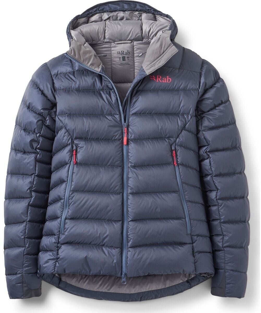 RAB ELECTRON PRO HOODY 800FP KADIN Kaztüyü Mont STEEL