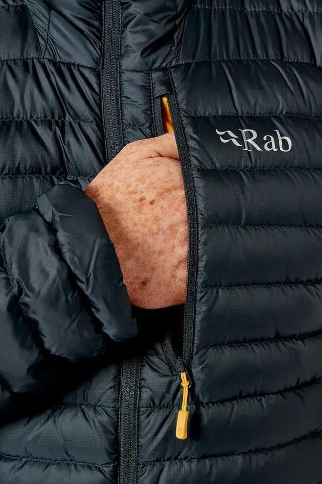 RAB MICROLIGHT ALPINE HOODY 700FP Kaztüyü Mont BELUGA