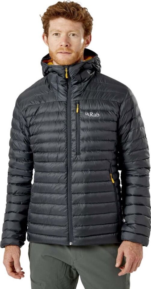 RAB MICROLIGHT ALPINE HOODY 700FP Kaztüyü Mont BELUGA