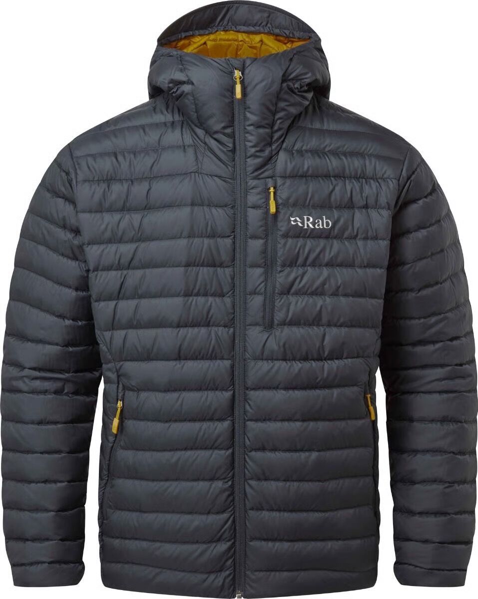 RAB MICROLIGHT ALPINE HOODY 700FP Kaztüyü Mont BELUGA