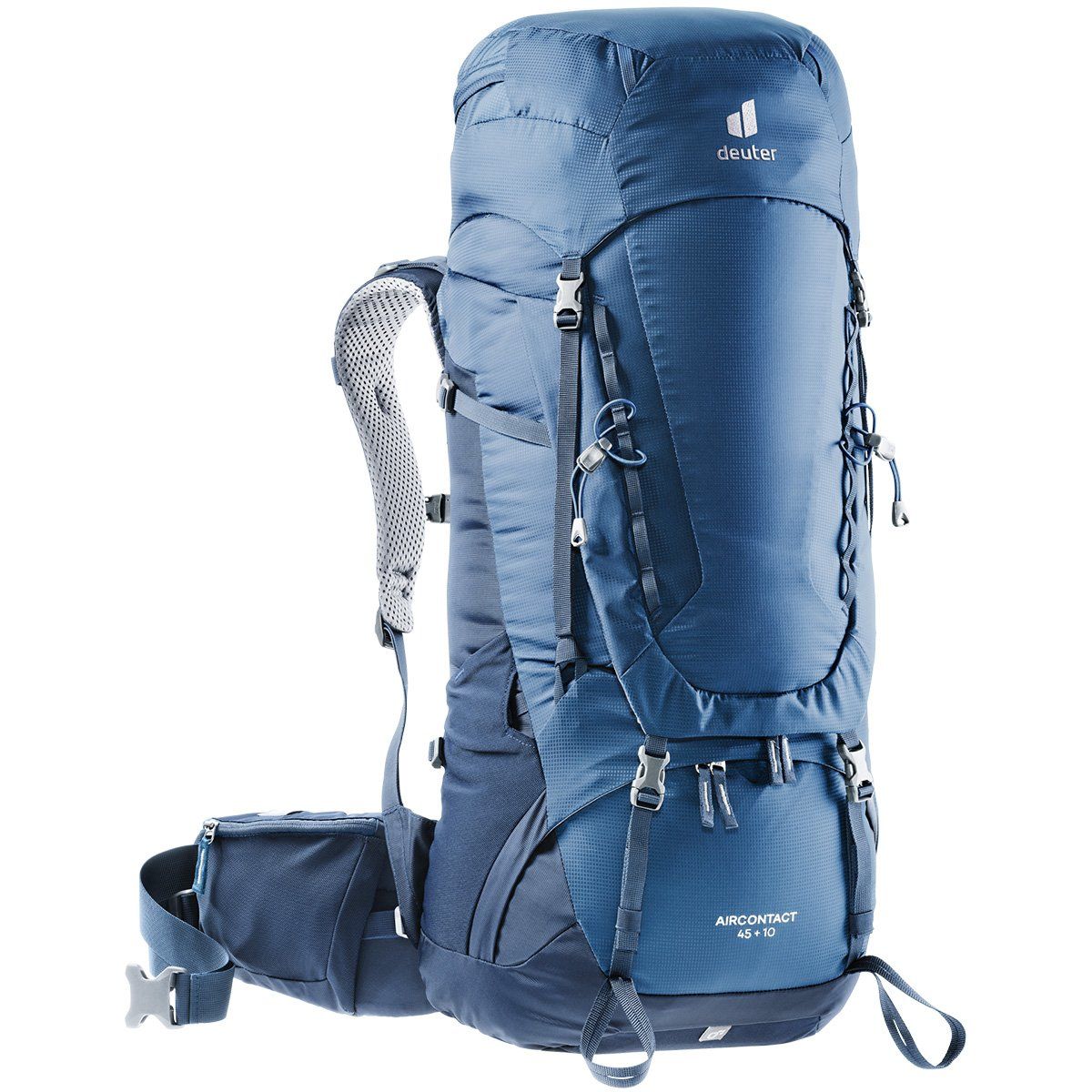 Deuter Aircontact 45 + 10 Sırt Çantası midnight-navy