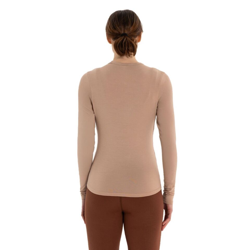 Inguz Uzun Kollu Basic Modal Yoga T-Shirt
